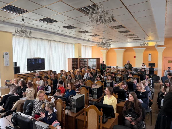 Торжественная церемония награждения победителей Городского конкурса творческих работ "Юный литератор"