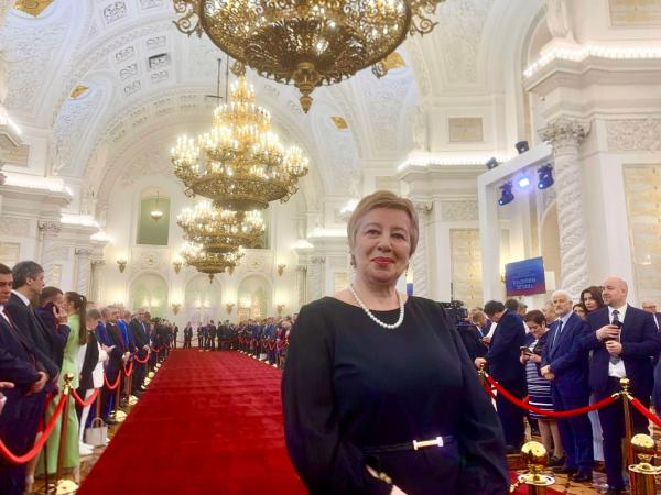 Участие Н.А. Забелиной в церемонии инаугурации президента России В.В. Путина  Участие Н.А. Забелиной в церемонии инаугурации президента России В.В. Путина