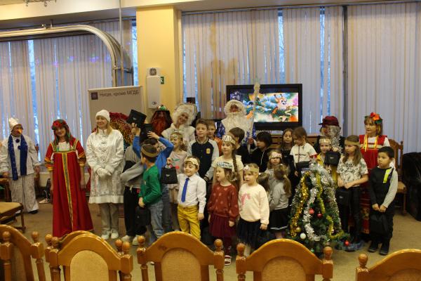 "Новый год в ЦГДБ." Раус-программа